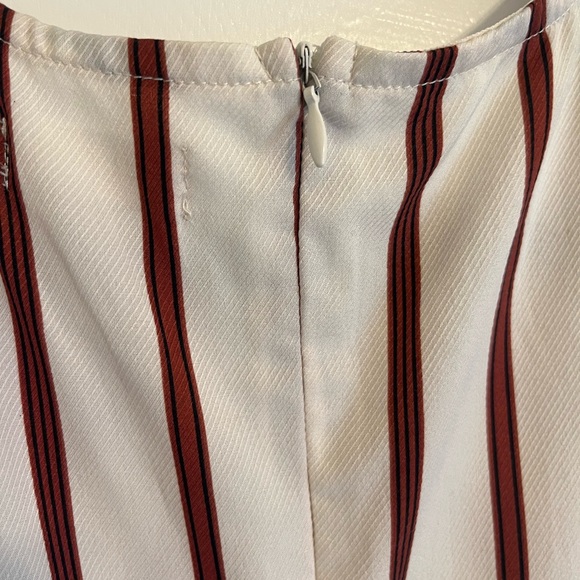 Roolee White and Red Geometric Dress - Picture 6 of 8